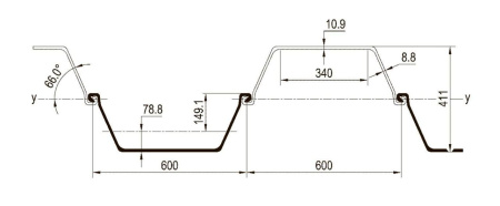 Шпунт Ларсена ECO 618